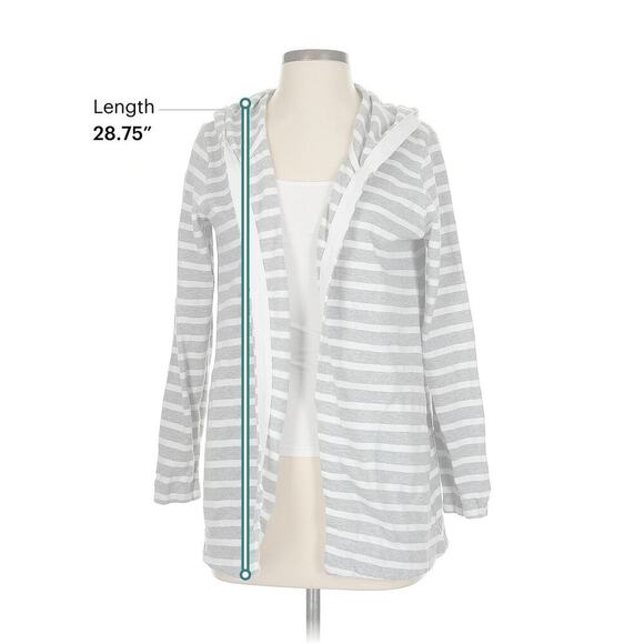 THE BLACK DOG GRAY HOOD‎ CARDIGAN SMALL - Picture 5 of 8